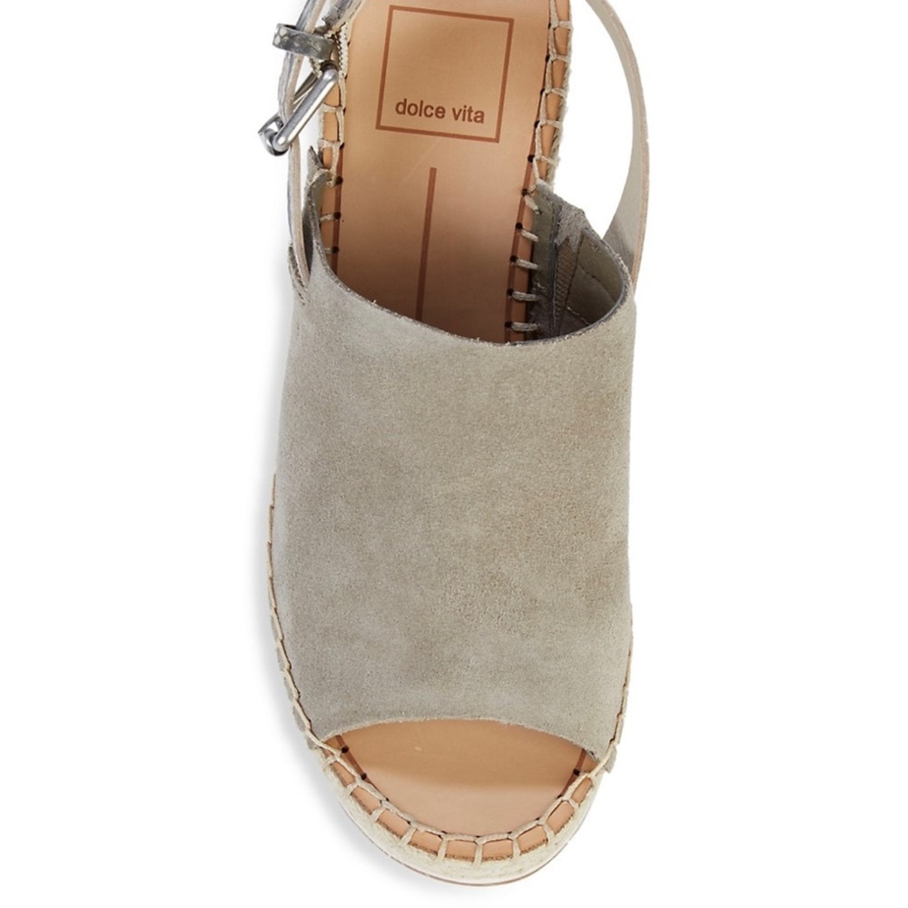 Dolce Vita Shan Suede Espadrille Size 9.5 - Picture 3 of 10
